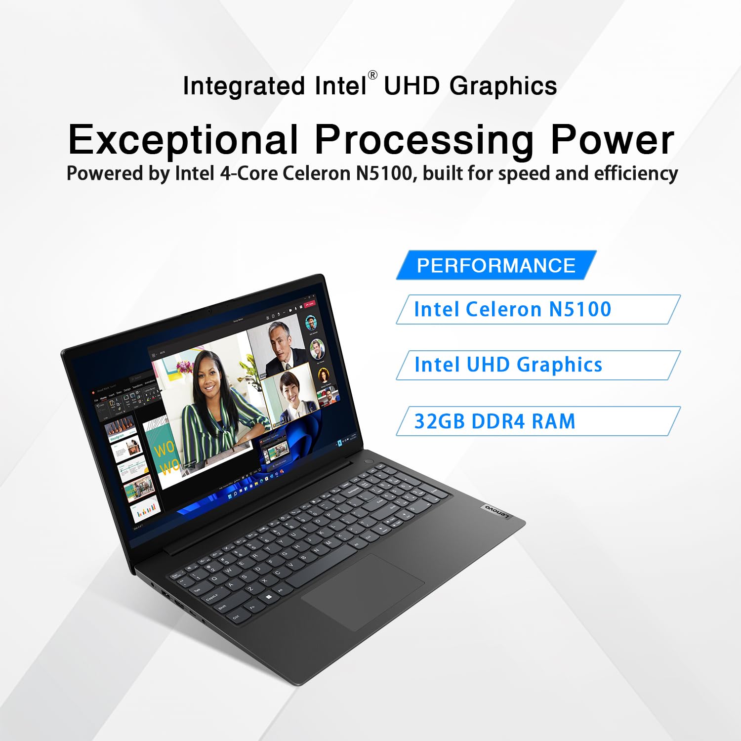 Lenovo V15 Business Laptop with 32GB RAM and 1TB SSD