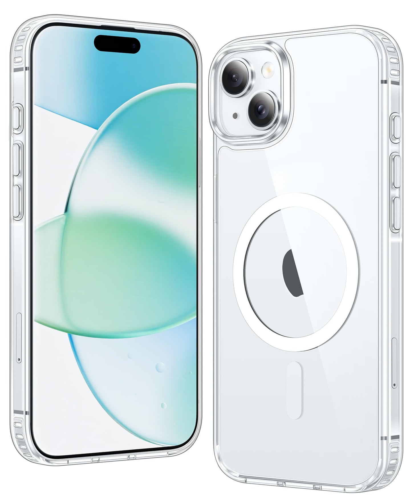 FNTCASE Clear Case For iPhone 17 Pro Max Screen Protector