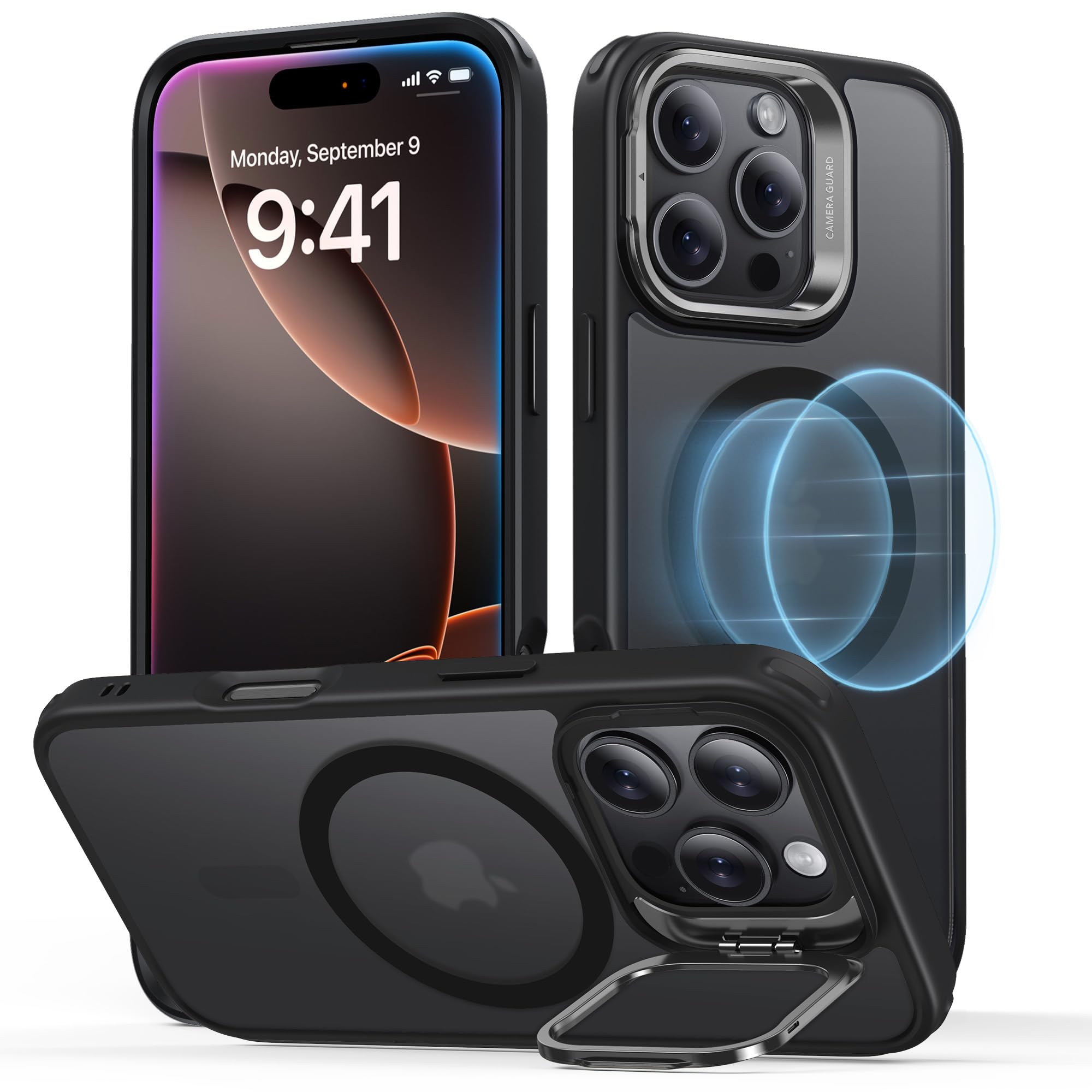 Military-Grade Clear Case for iPhone 16 Pro Max