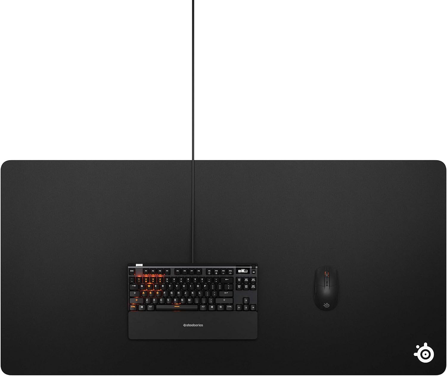 SteelSeries QcK Edge Gaming Mouse Pad Durable Smooth Surface