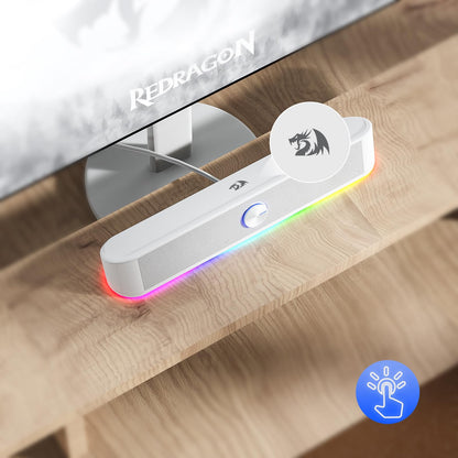 Redragon GS560 RGB Desktop Soundbar with Dynamic Lighting