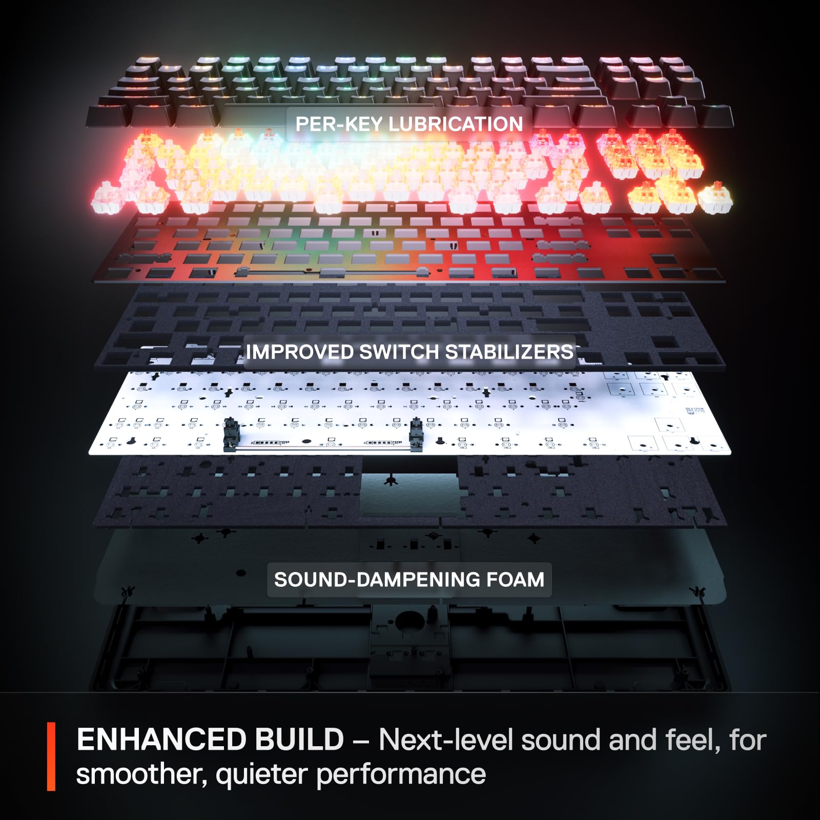 SteelSeries Apex Pro TKL White Keyboard with Adjustable Actuation