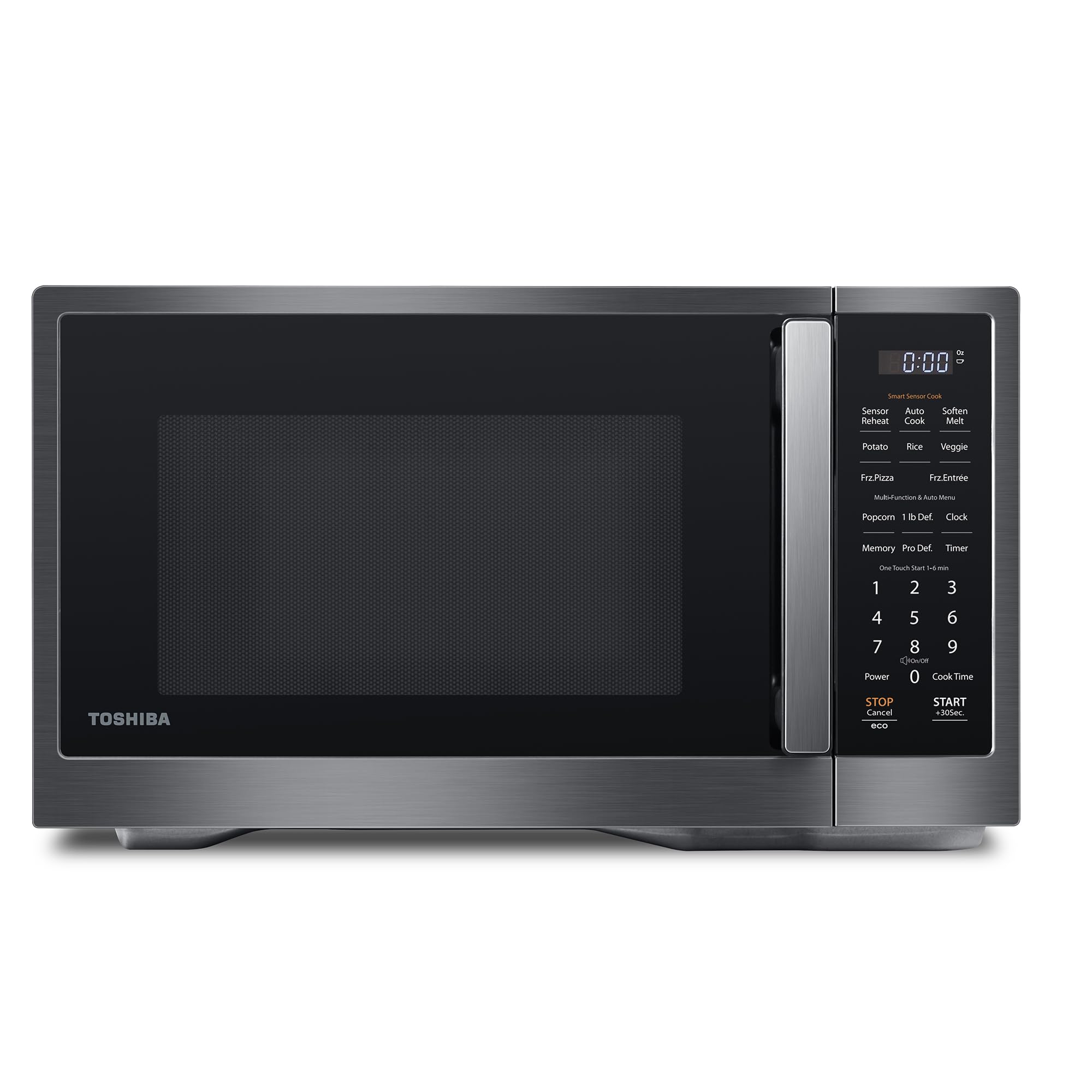 Toshiba Small Countertop Microwave with Child Lock Feature
