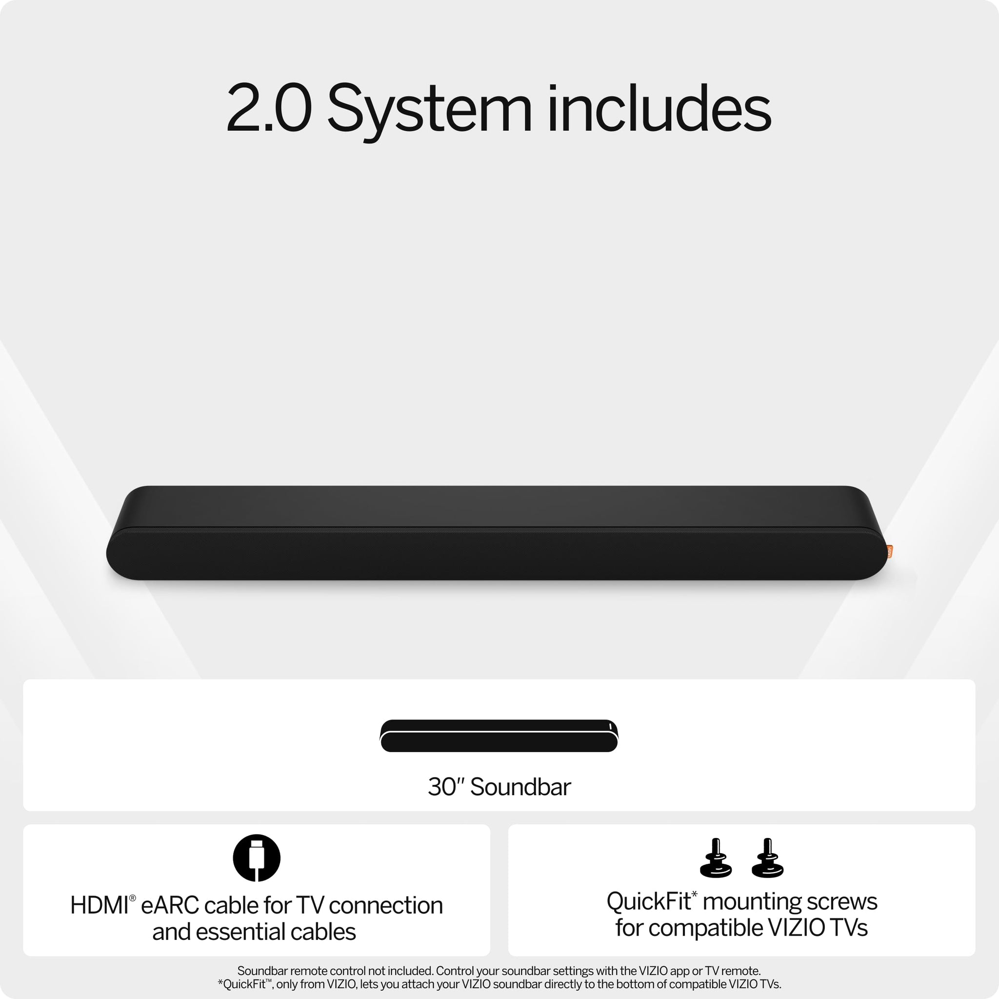 VIZIO 5.1 Surround Soundbar with Immersive Dolby Atmos
