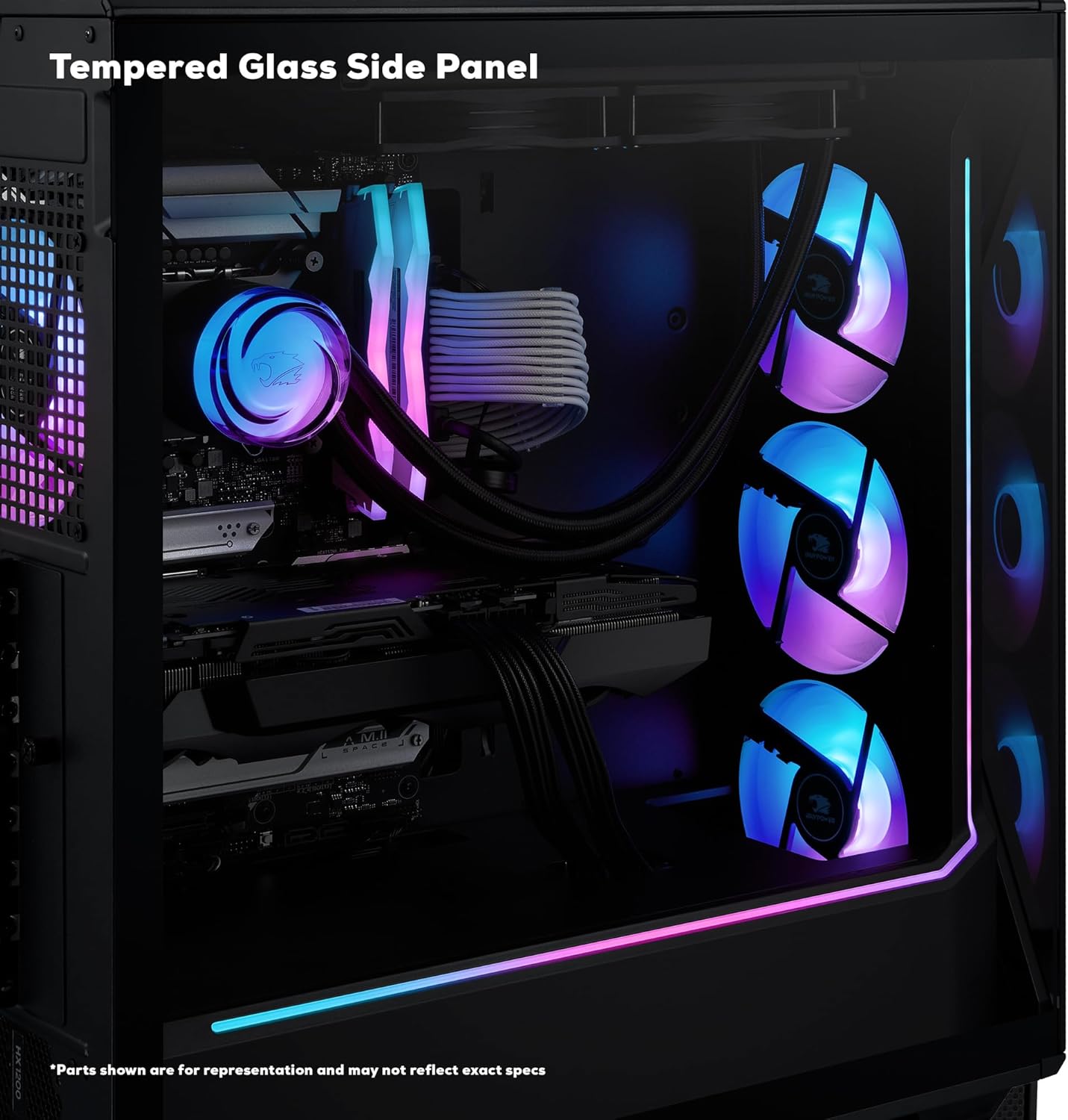 iBUYPOWER Slate MESH Gaming PC With RTX 5070 DDR5 RAM