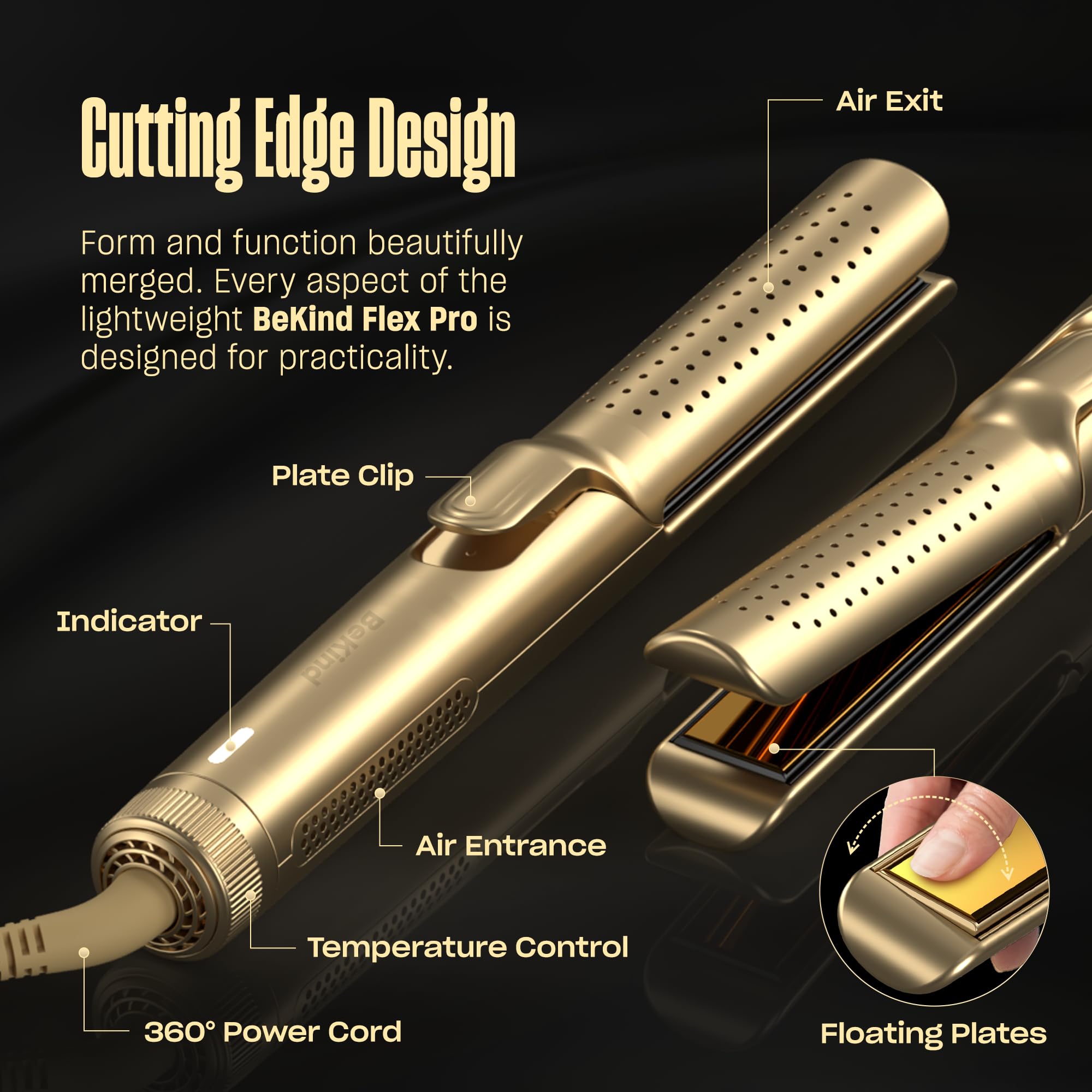 2 in 1 Hair Straightener and Curler for Effortless Styling