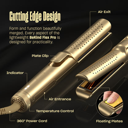 2 in 1 Hair Straightener and Curler for Effortless Styling