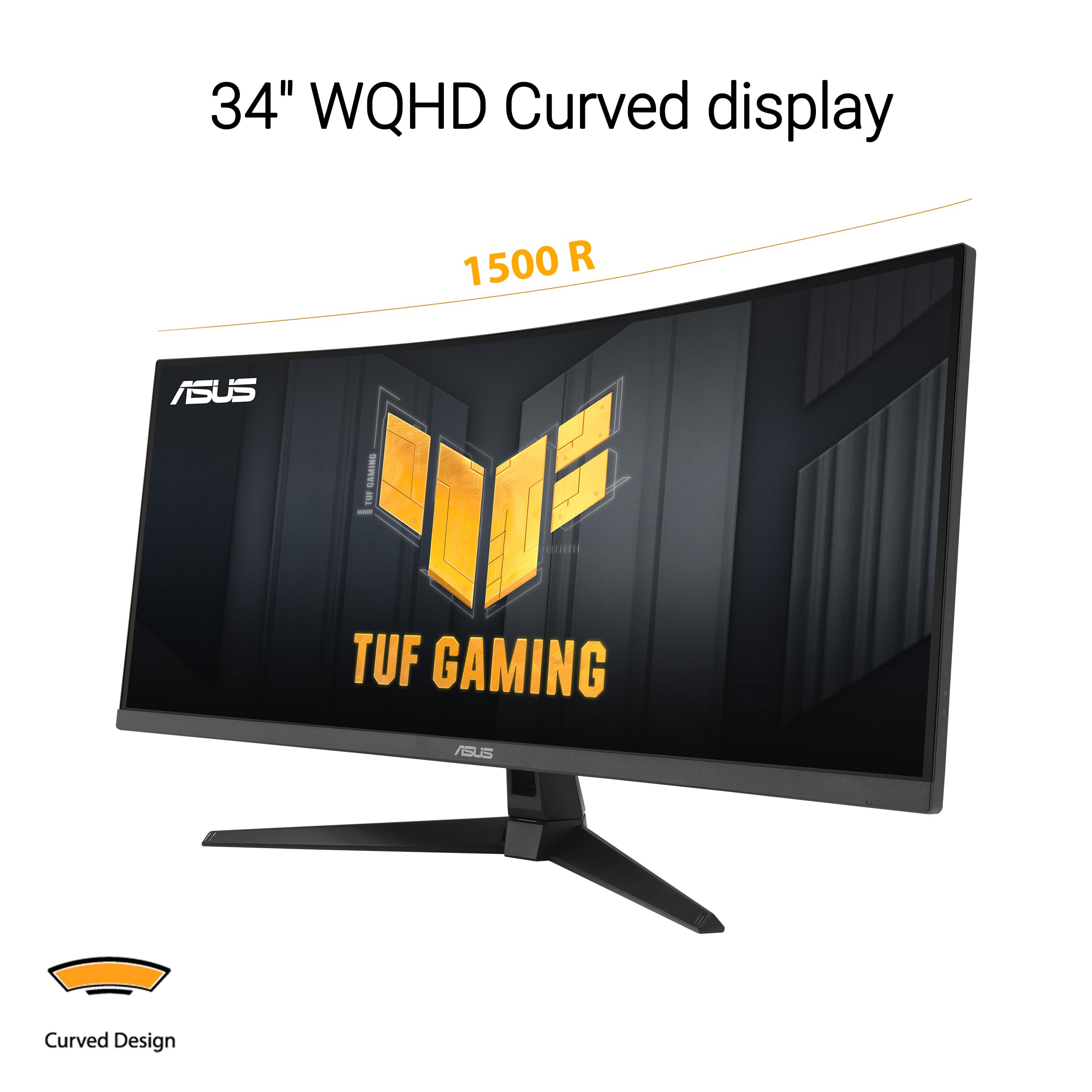 ASUS TUF Gaming 34 Inch Curved Monitor with 180Hz Refresh Rate