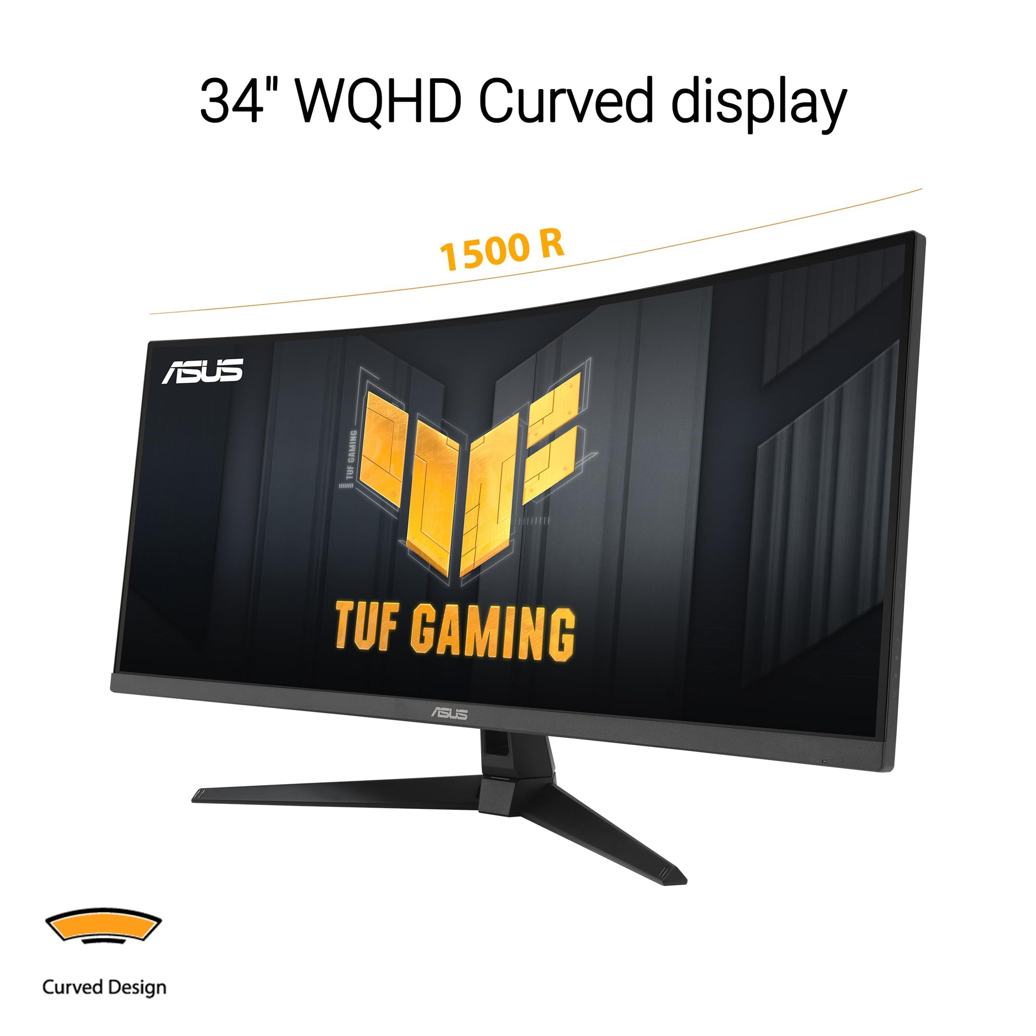 ASUS TUF Gaming 34 Inch Curved Monitor with 180Hz Refresh Rate