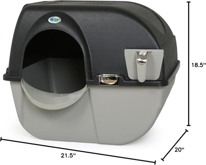 Omega Paw Elite Self Cleaning Litter Box with Durable Design