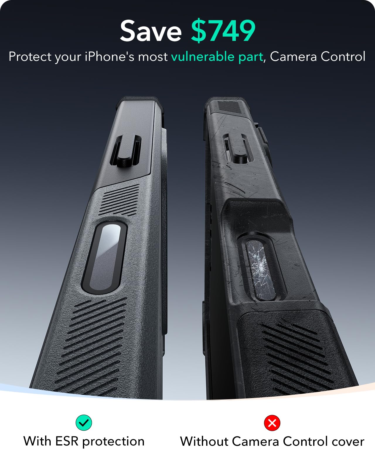 Military-Grade Clear Case for iPhone 14 and 13