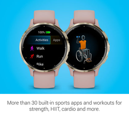 Garmin Venu 3S Smartwatch AMOLED Display Long Battery Life