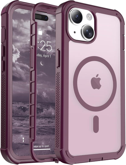 Rose 6.5 Inch iPhone Air MagSafe Case Heavy Duty Shield