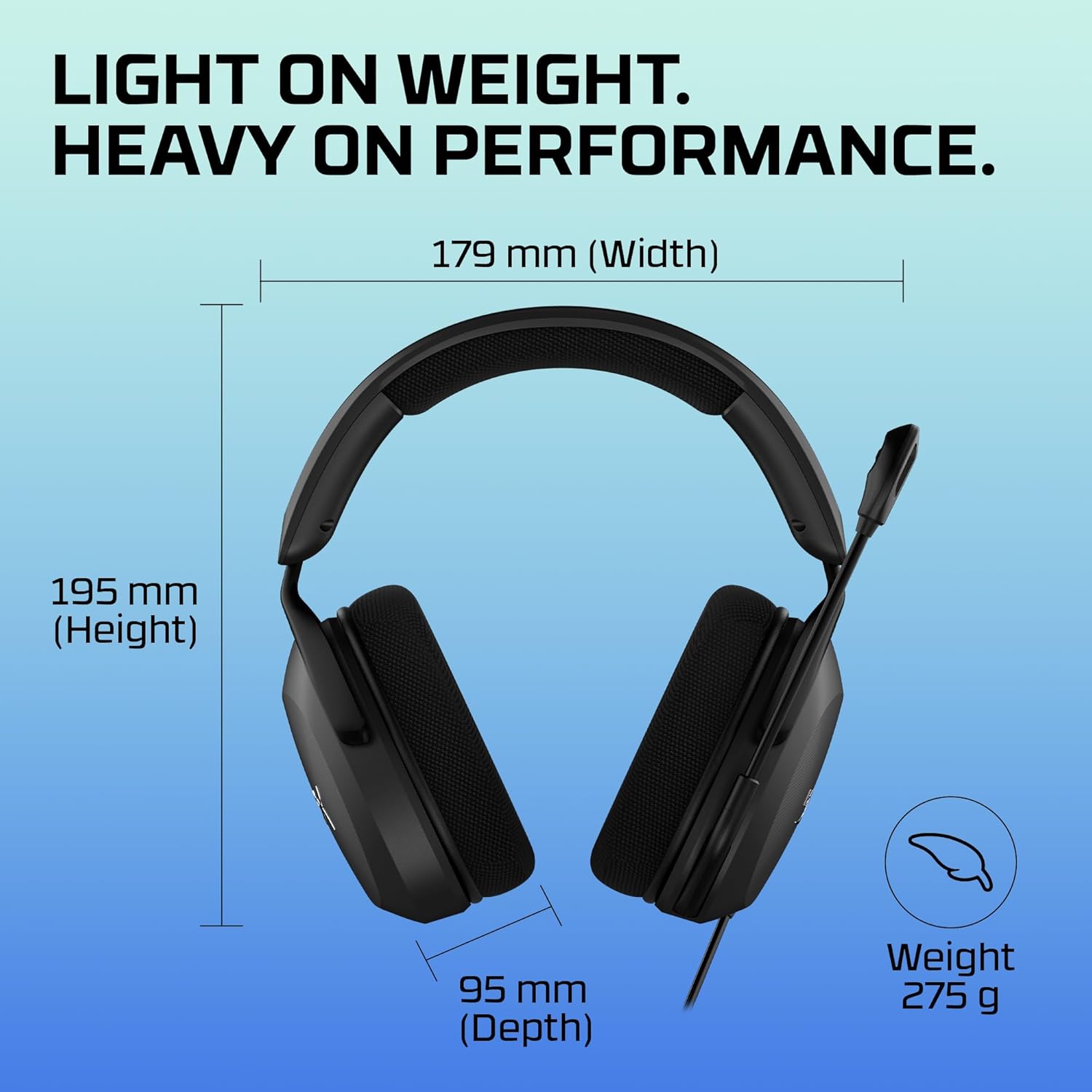 HyperX Cloud Stinger 2 Core Gaming Headset with Spatial Audio