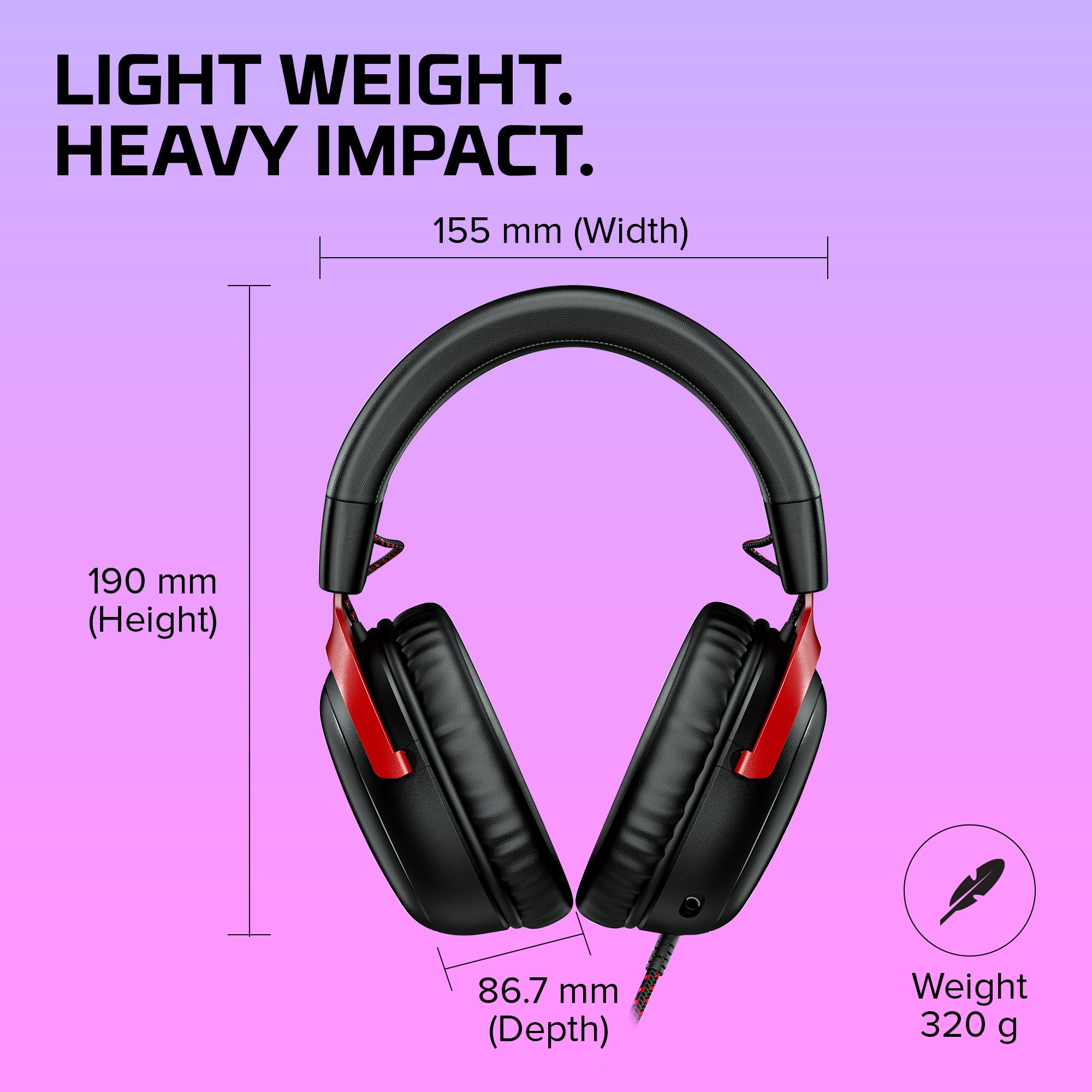 HyperX Cloud III Wired Gaming Headset with Superior Comfort