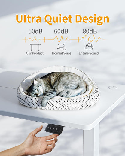 CubiCubi Adjustable Electric Standing Desk for Comfort