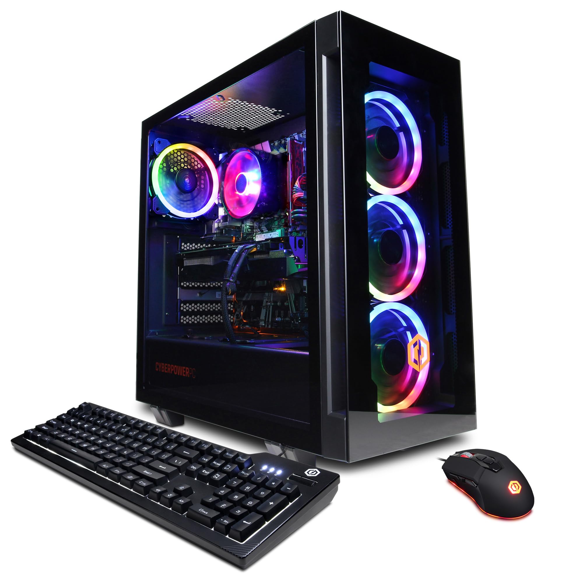 CyberPowerPC Gamer Master Ryzen 5 Gaming PC RX 6400 16GB
