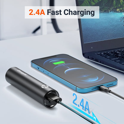 EnergyQC 5000mAh Fast Charging Portable Charger USBC Input