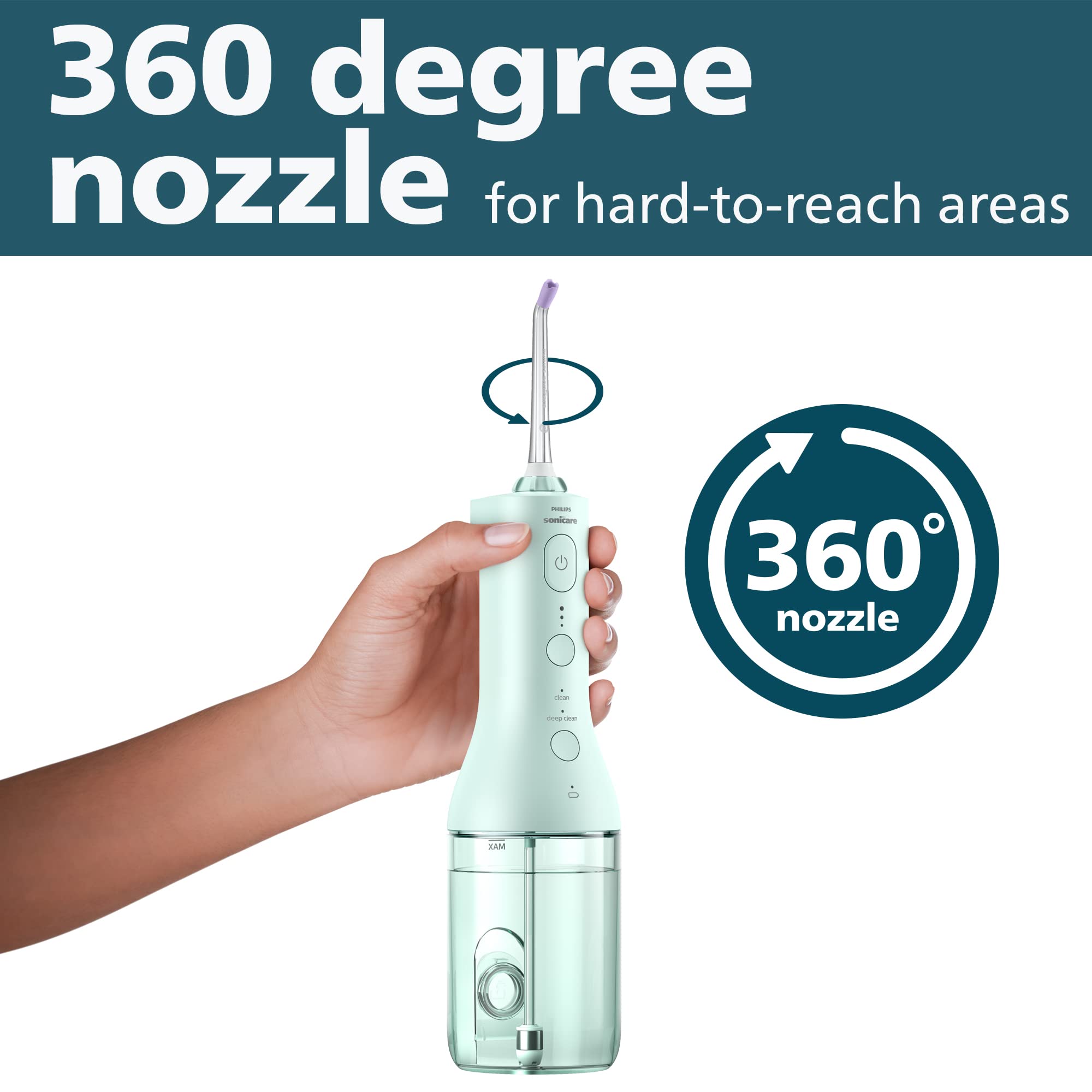 Philips Sonicare Cordless Power Flosser for Superior Gum Health