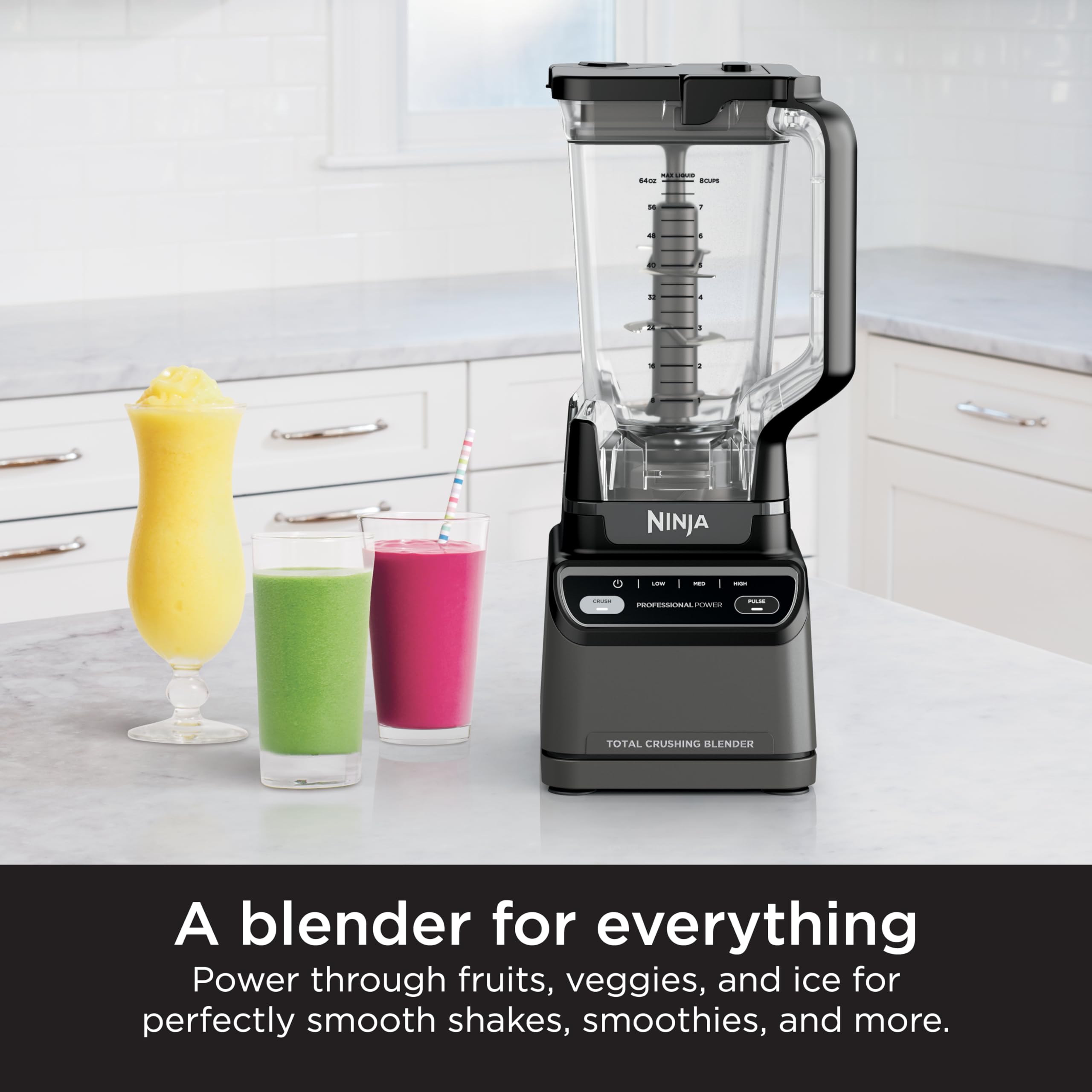 Ninja Professional Blender for Smoothies and Ice Crushing