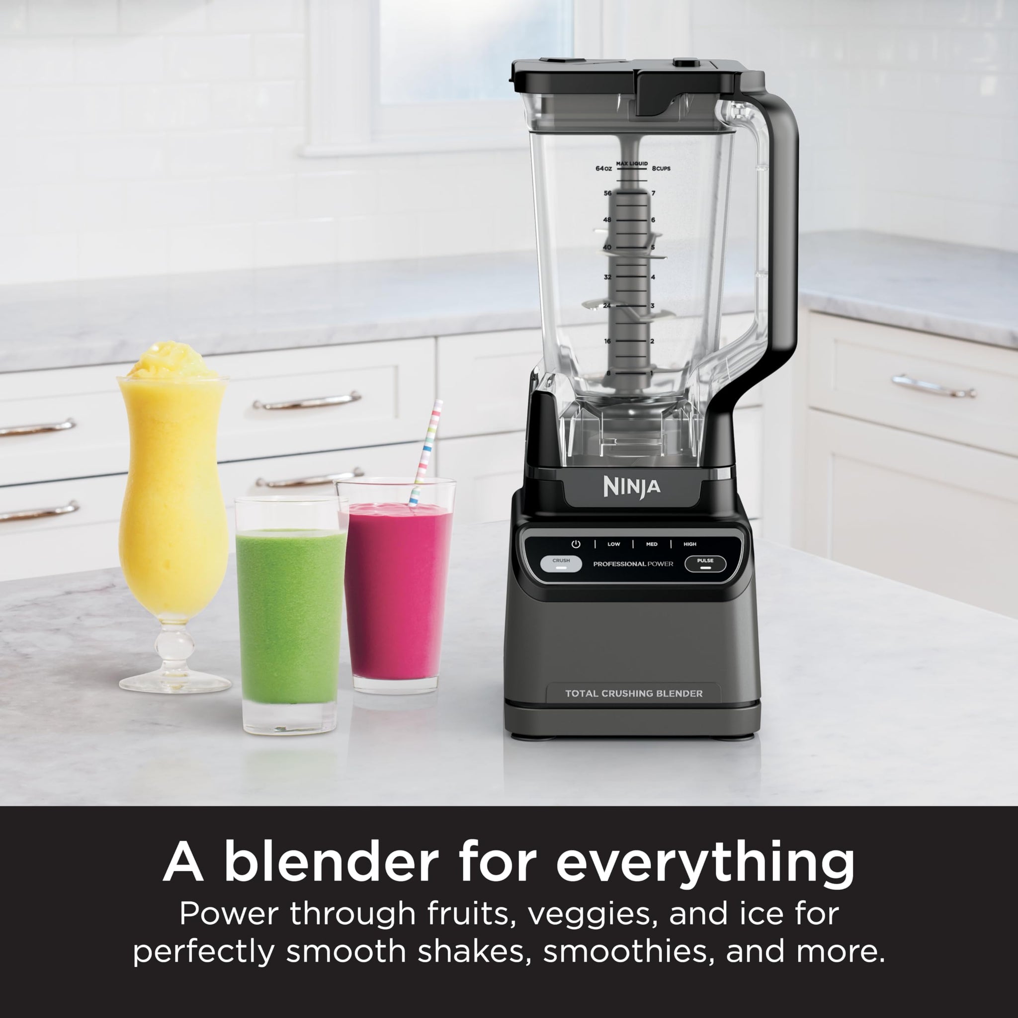 Ninja Professional Blender for Smoothies and Ice Crushing