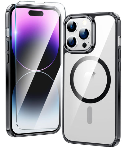 FNTCASE Clear Case For iPhone 17 Pro Max Screen Protector