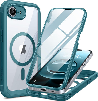 Miracase Glass Series iPhone 11 Rugged Case 6.1 9H Purple