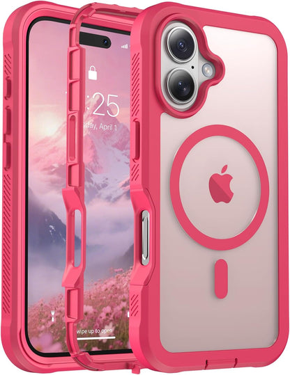 Rose 6.5 Inch iPhone Air MagSafe Case Heavy Duty Shield