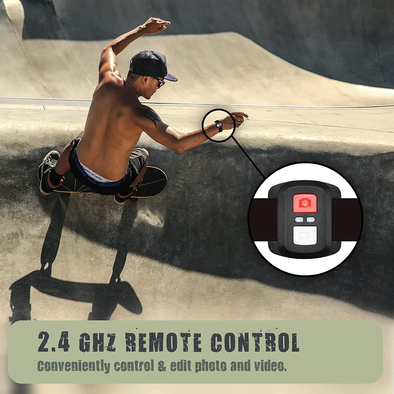 Icefox 4K Waterproof Action Camera With Wide Angle Lens