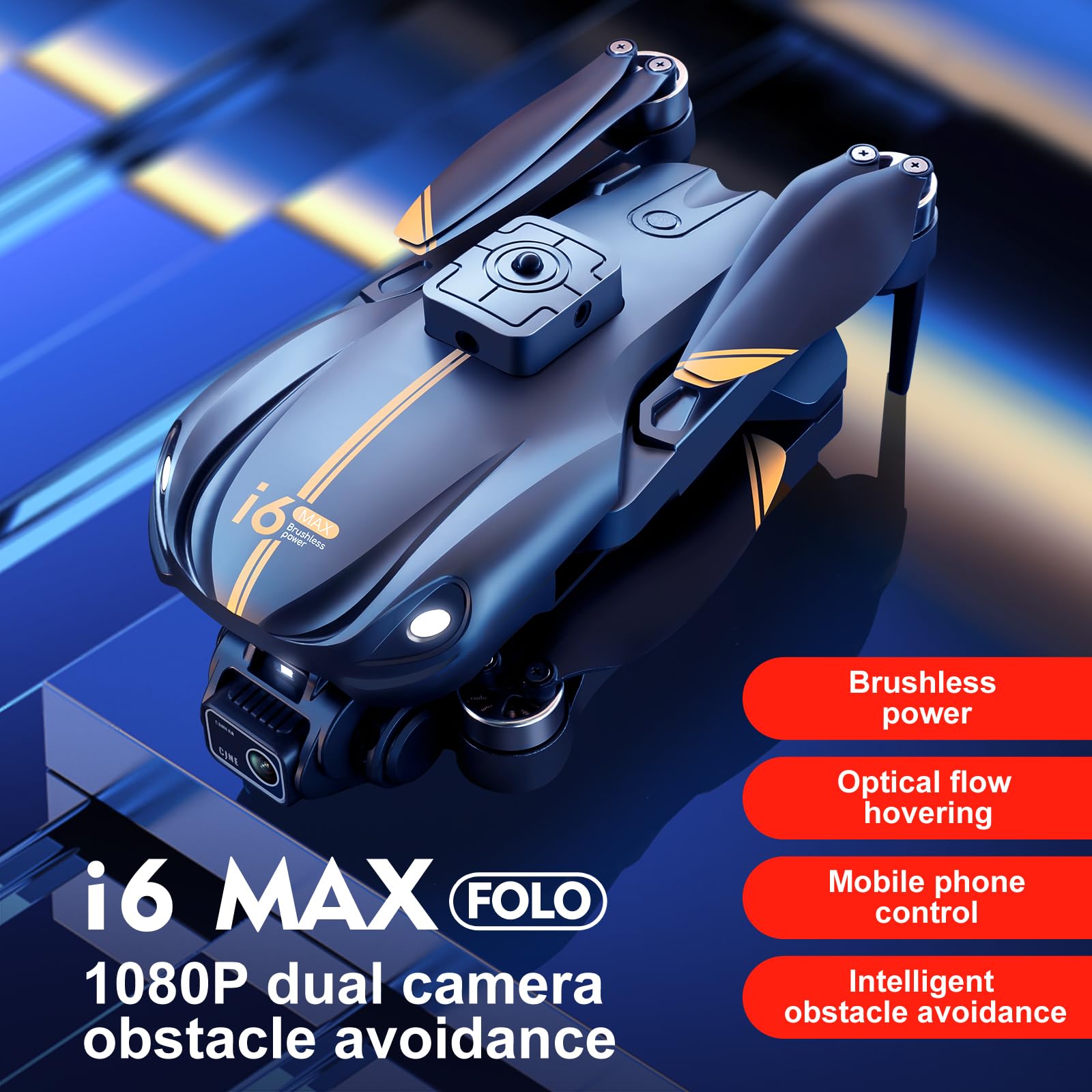 1080P HD Camera Drone With Adjustable Lens