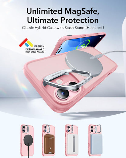 Military-Grade Clear Case for iPhone 16 Pro Max