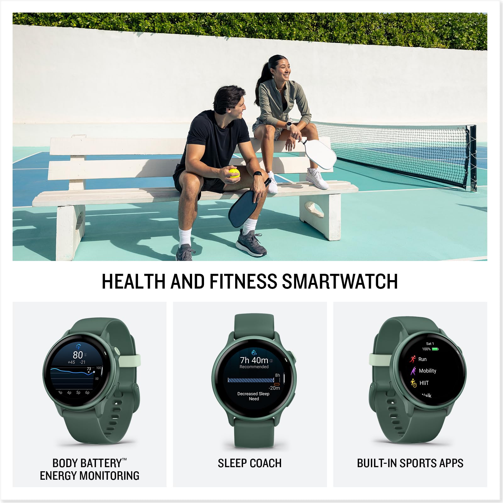 Garmin Vivoactive 6 Health GPS Smartwatch With Long Battery