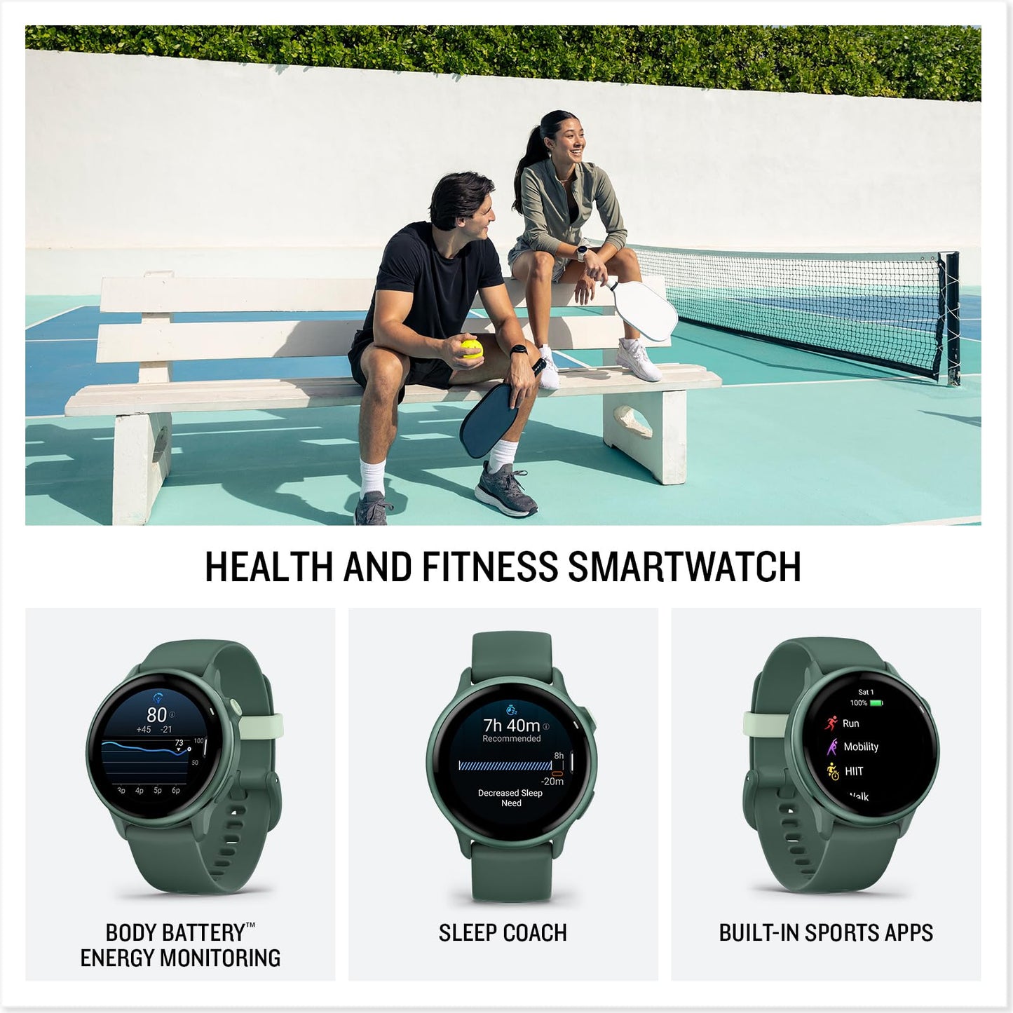 Garmin Vivoactive 6 Health GPS Smartwatch With Long Battery