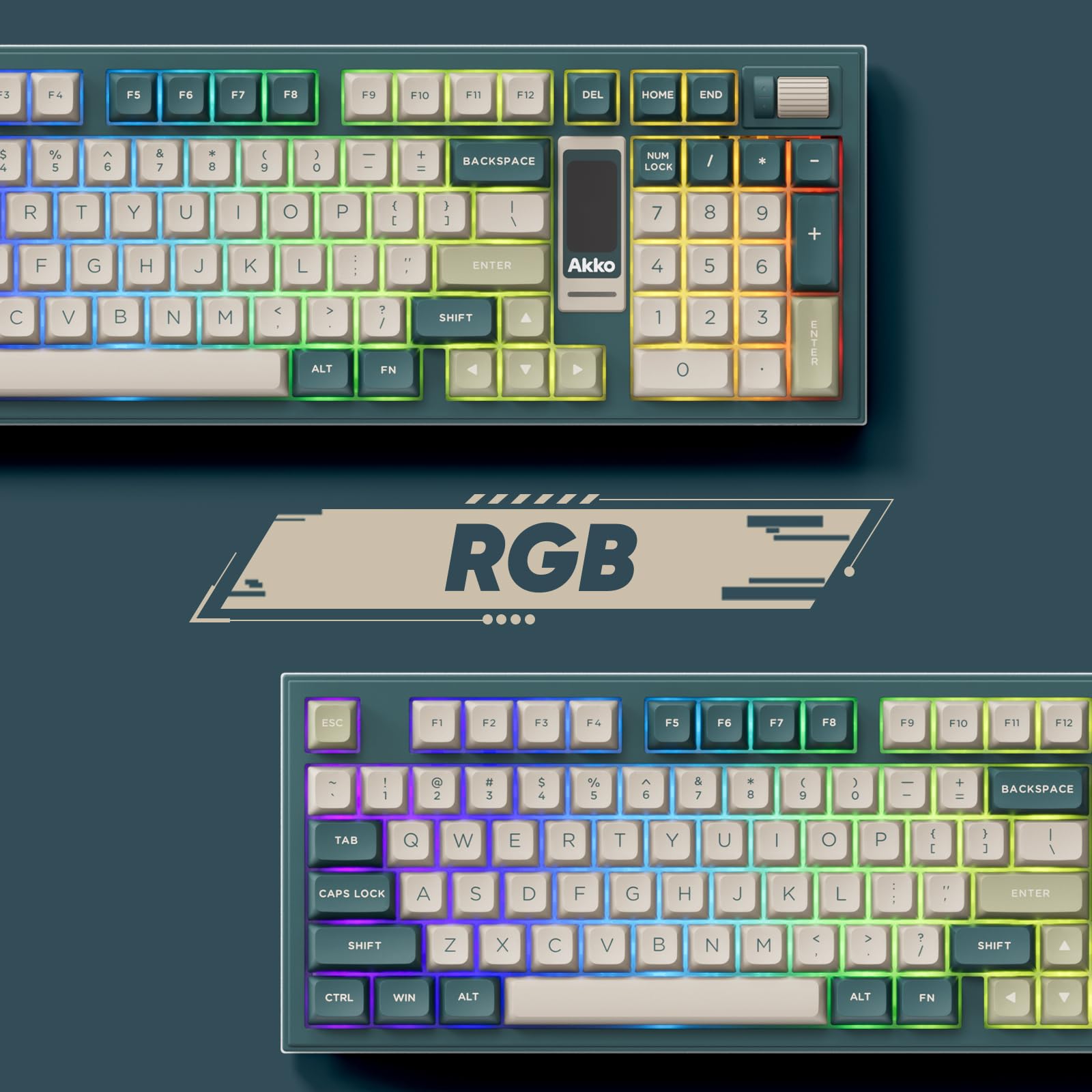 Akko 5098B Wireless Gaming Keyboard with RGB Features
