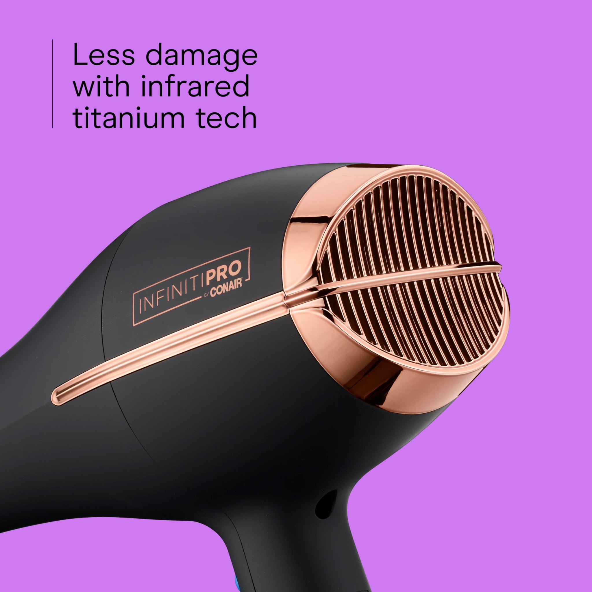 InfinitiPRO Hair Dryer With Diffuser For Faster Drying