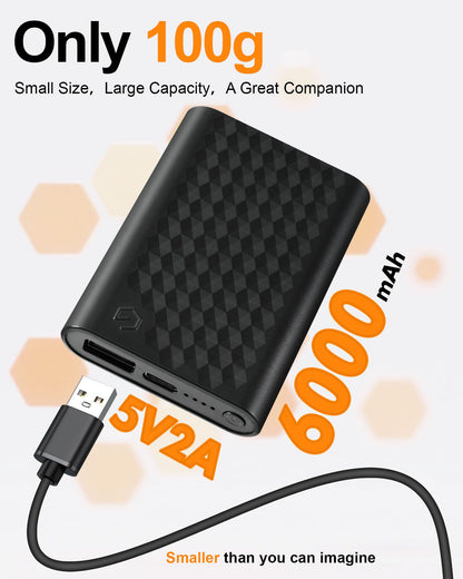 Wulcea Graphene Heated Scarf For Women 6000mAh Fast Charge