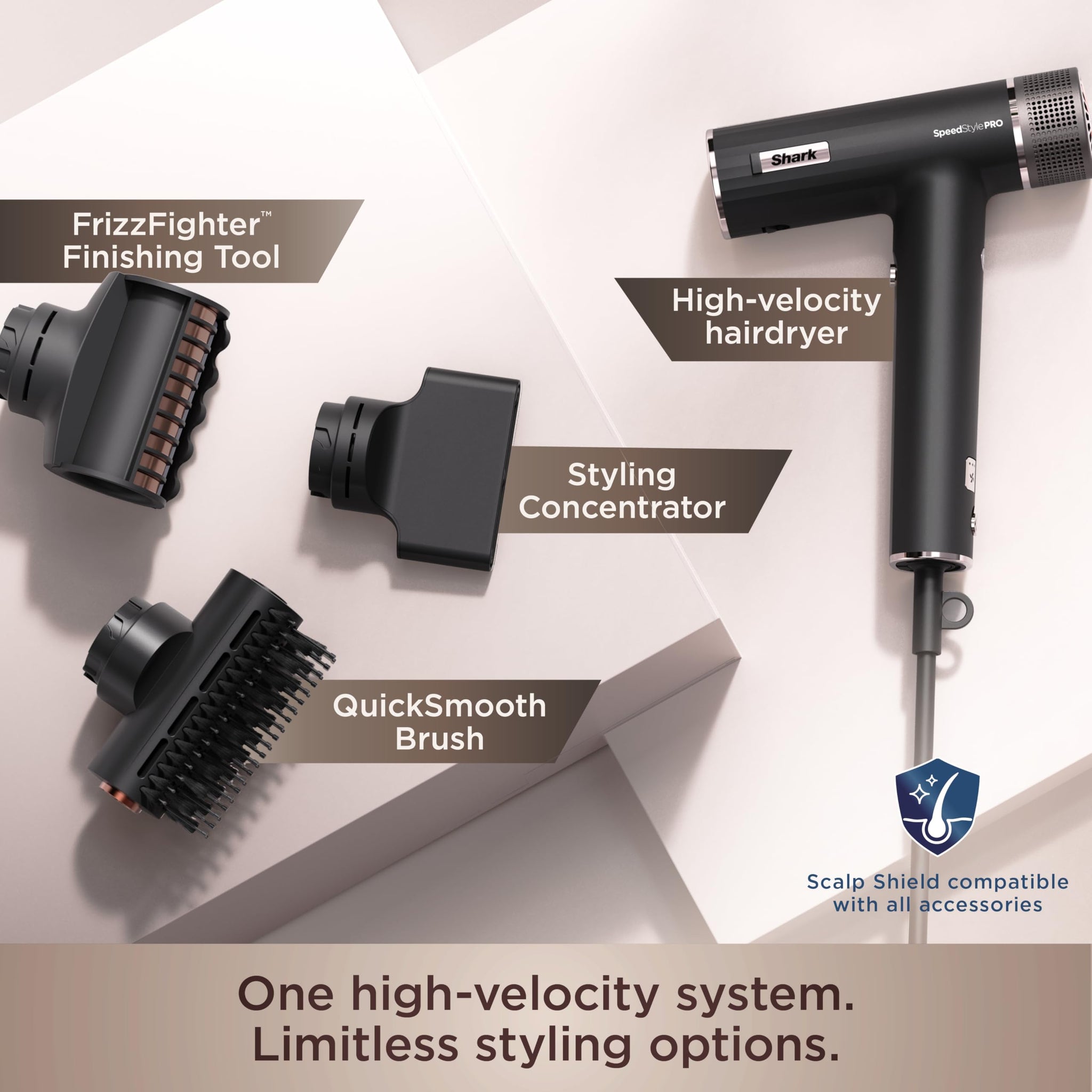 Shark SpeedStyle Hair Dryer with No Heat Damage