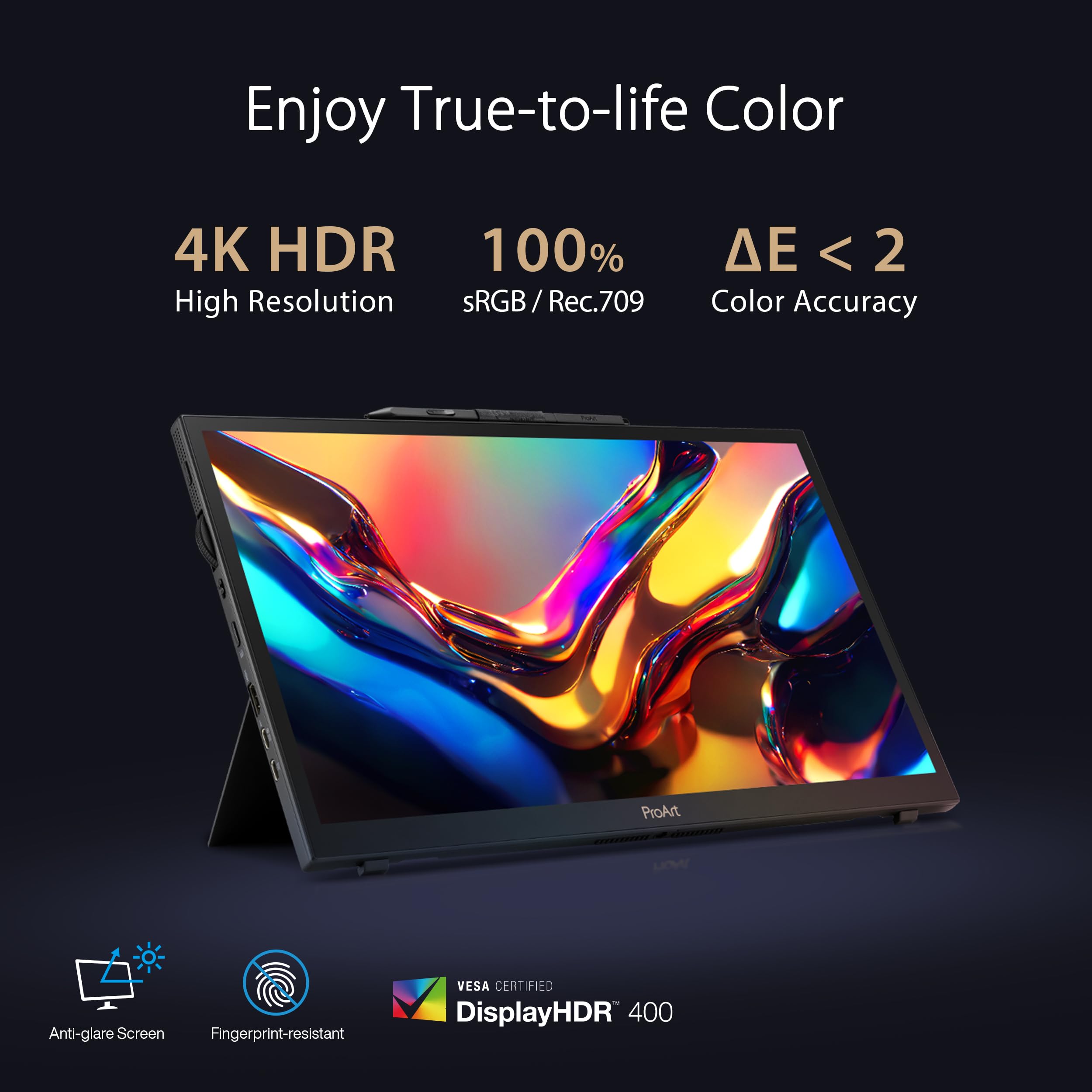 ASUS ProArt 24 Inch Monitor with 100 Percent sRGB Accuracy