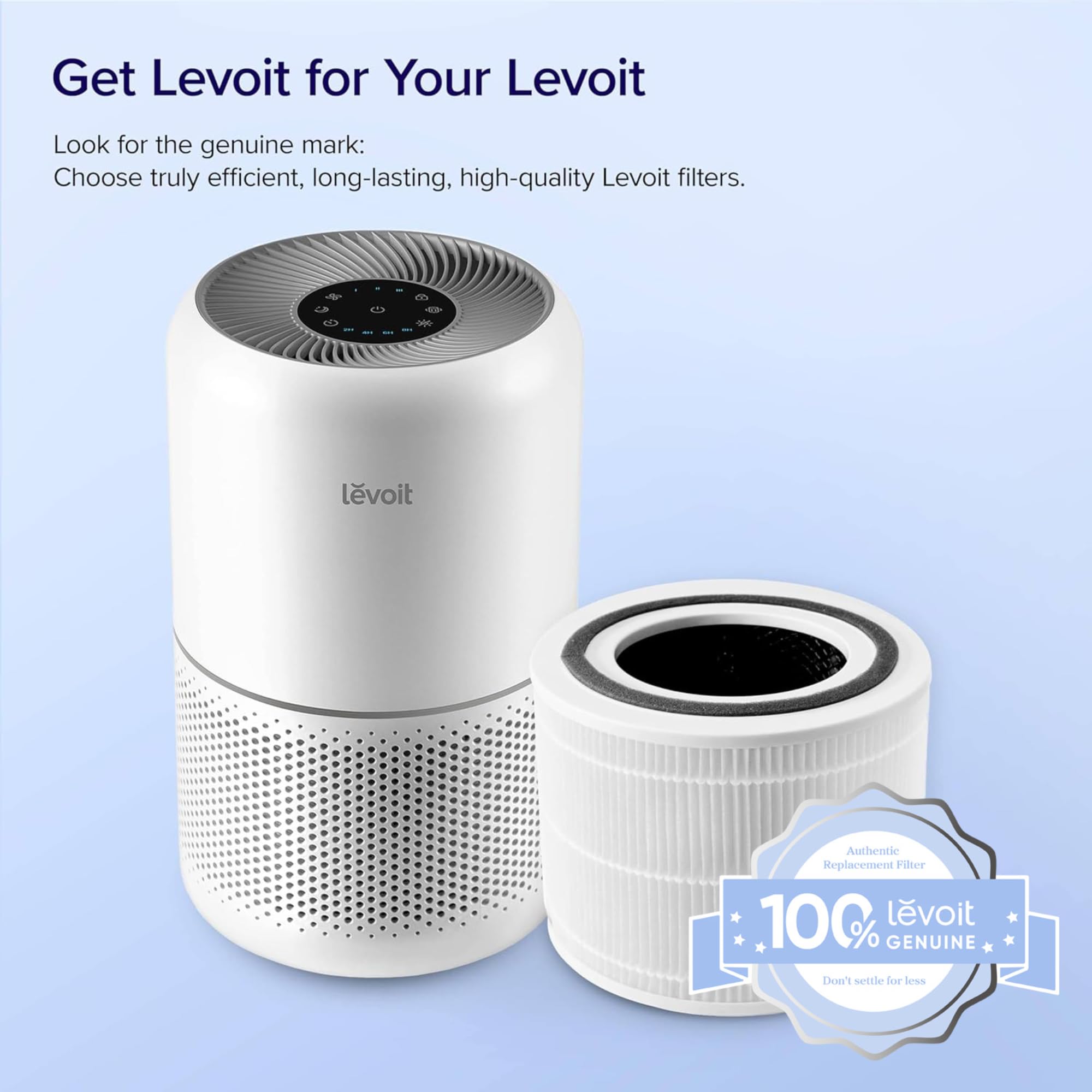 Levoit Core 300 Air Purifier Filter for Odor Removal