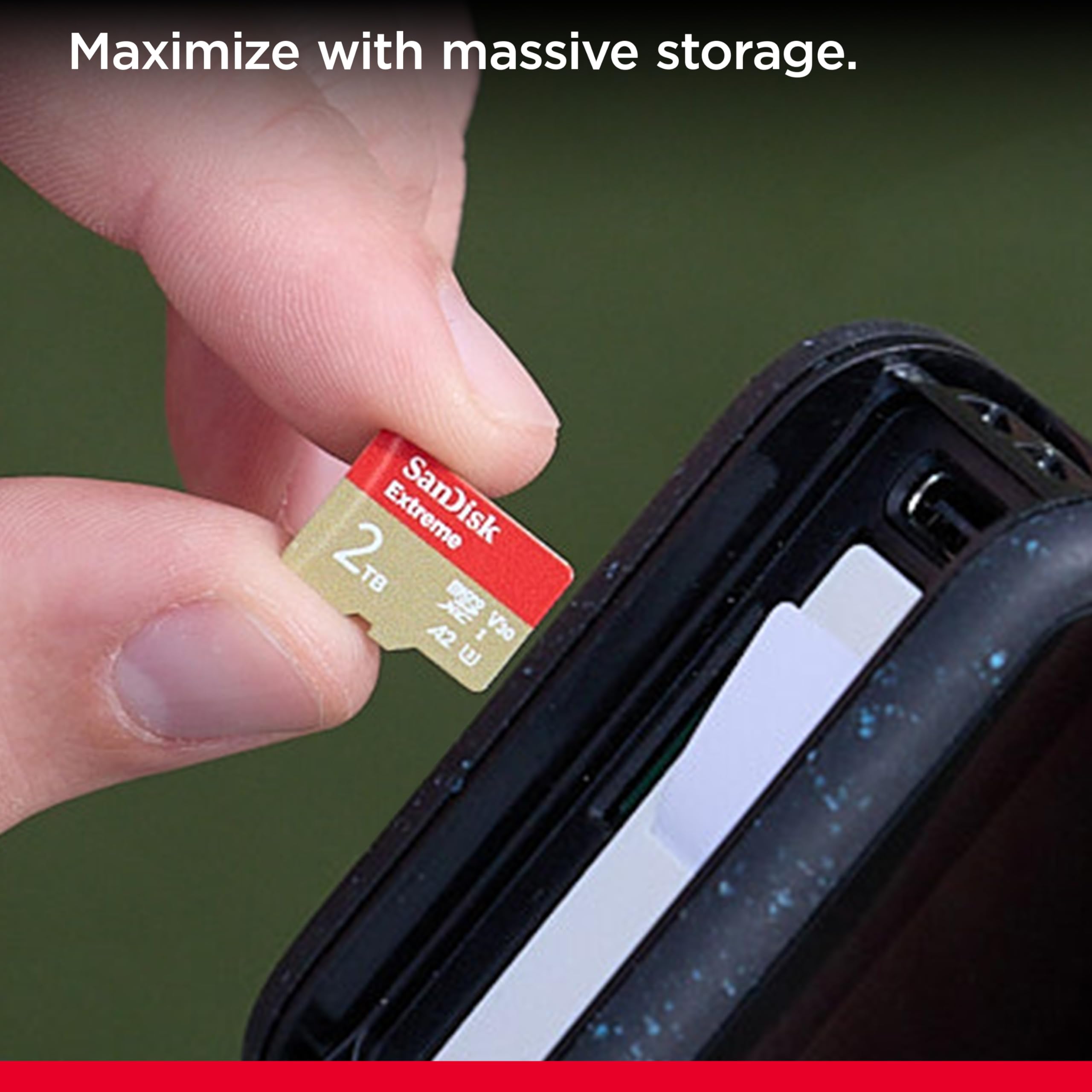 SanDisk 256GB Extreme MicroSDXC Card for Fast Transfers