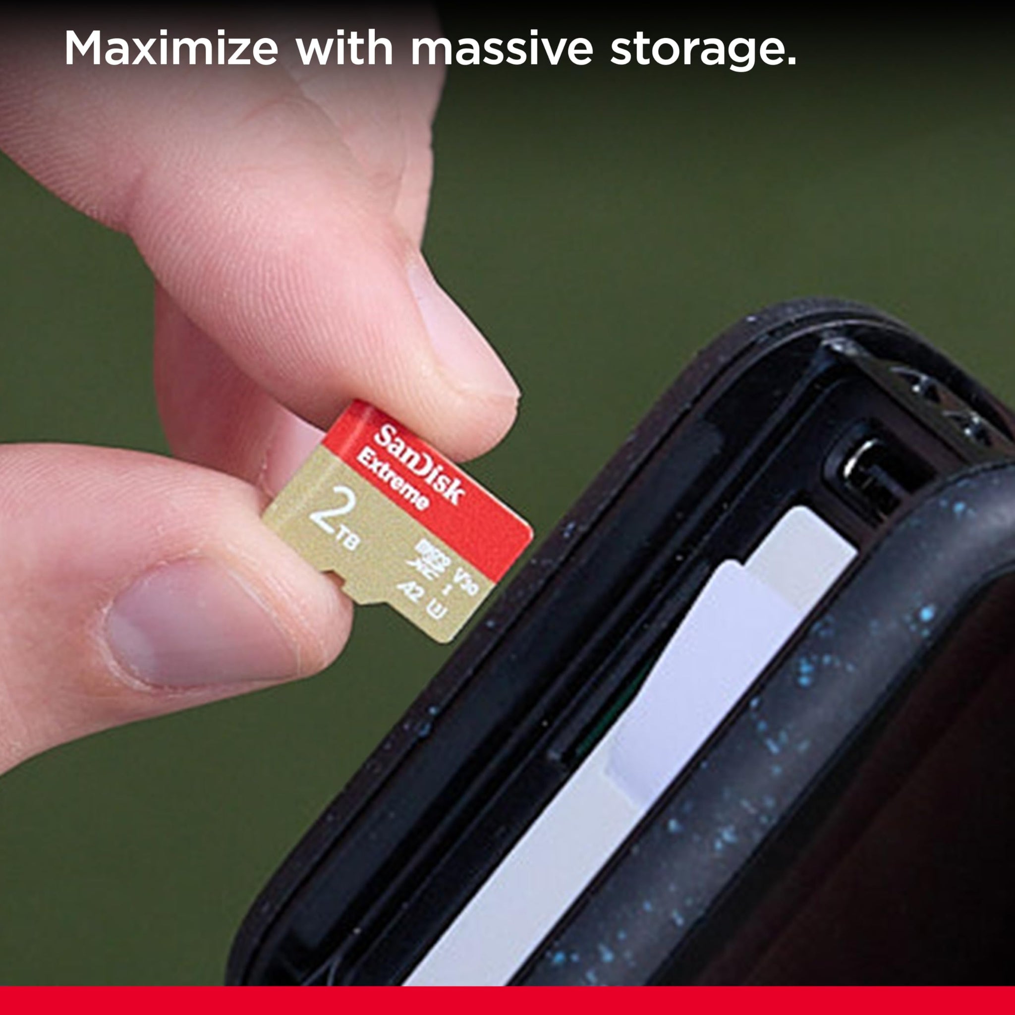 SanDisk 256GB Extreme MicroSDXC Card for Fast Transfers
