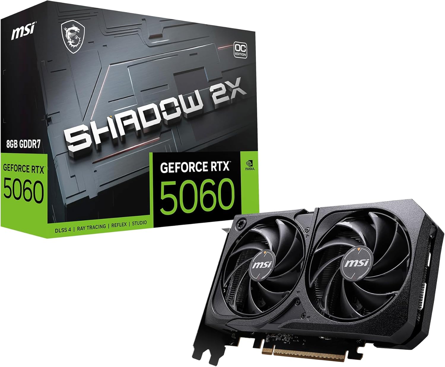 MSI Gaming RTX 5060 Graphics Card with Extreme Performance