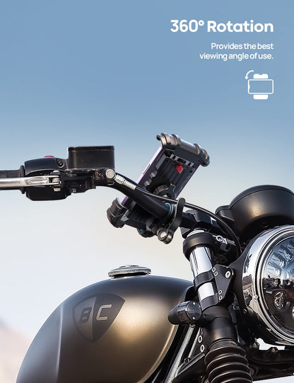Lamicall Bike Phone Holder for Motorcycle Handlebar Clamp