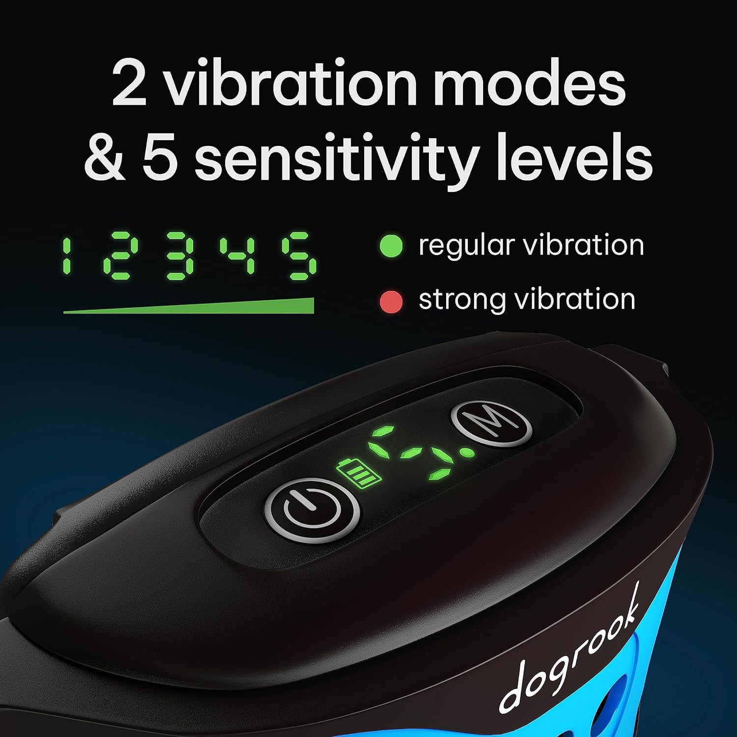 Rechargeable Dog Bark Collar with Beep and Vibration