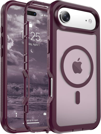 Rose 6.5 Inch iPhone Air MagSafe Case Heavy Duty Shield