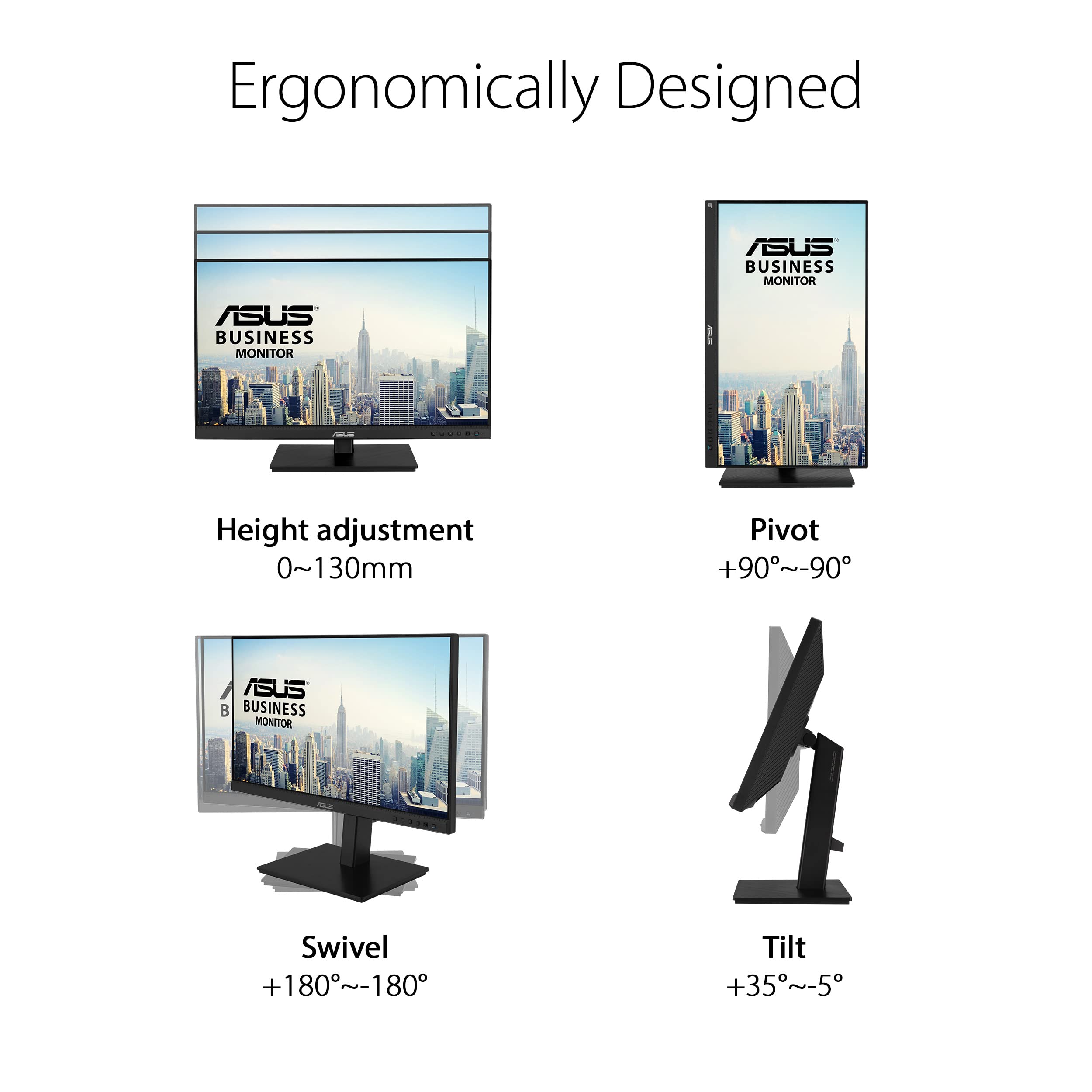 ASUS 23.8 Inch Full HD Monitor with Eye Care Technology