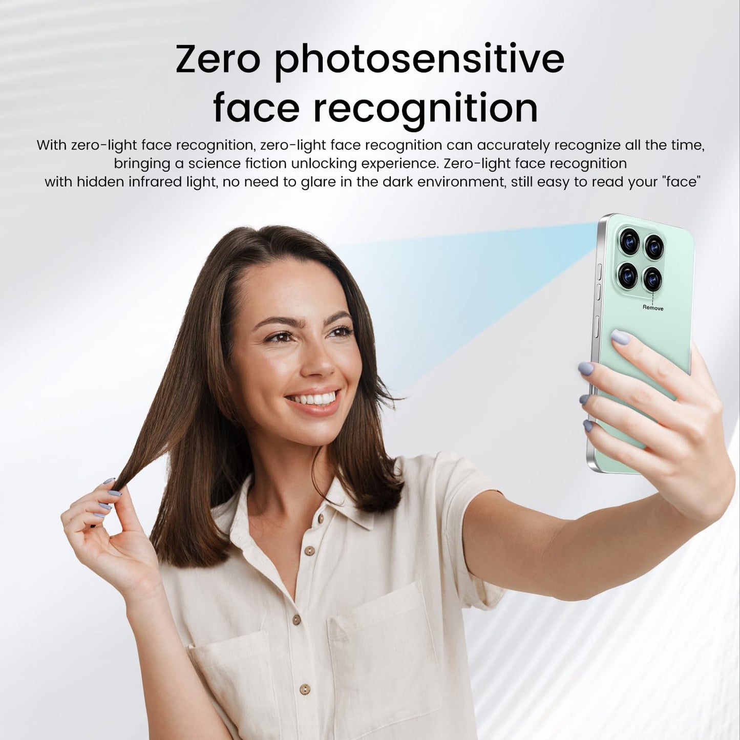 MMY 16PROMA X Unlocked Phone 6.99in HD Android 14 7000mAh 5G 16GB 512GB Deep Blue