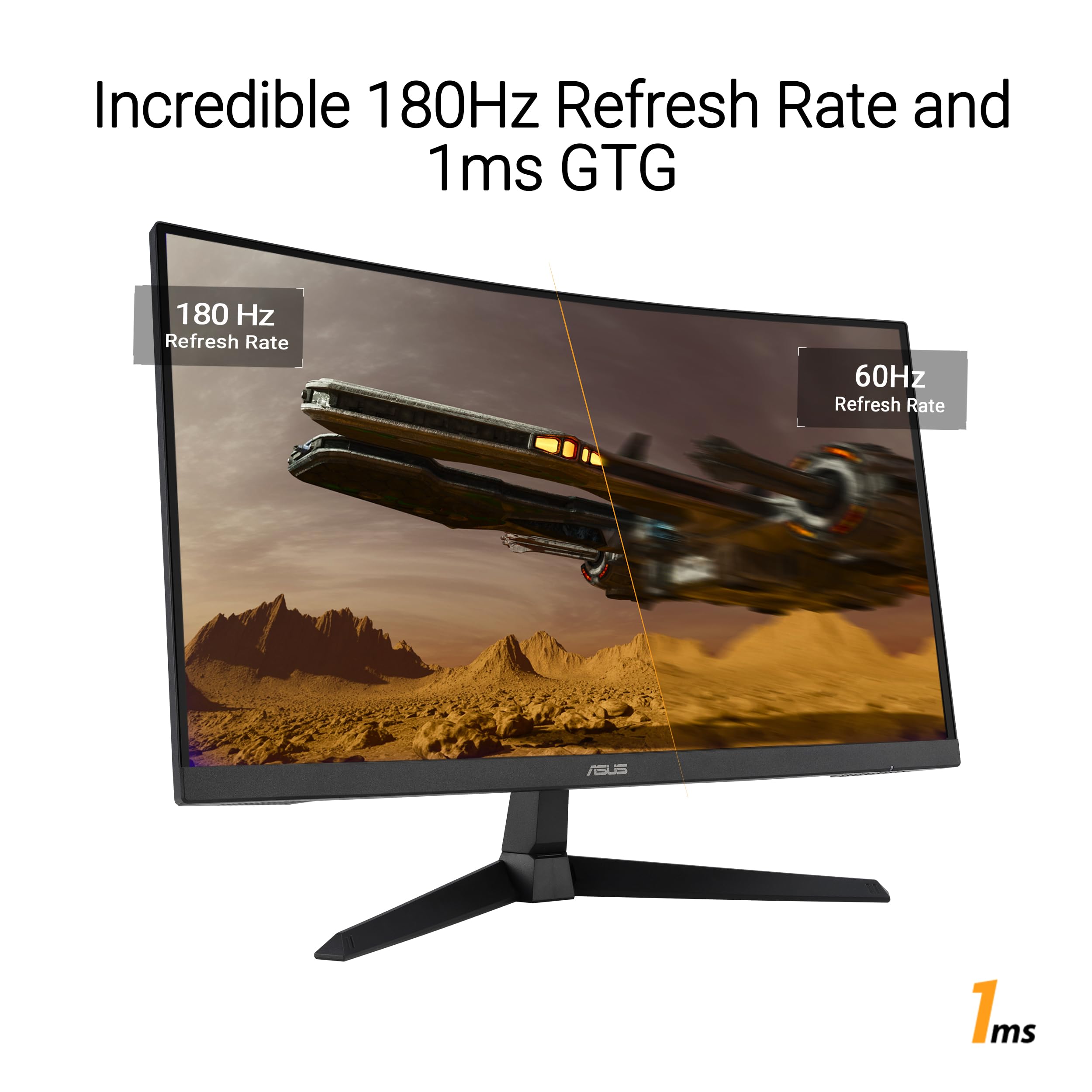 ASUS TUF Gaming 32 Inch Curved Monitor for Smooth Gameplay