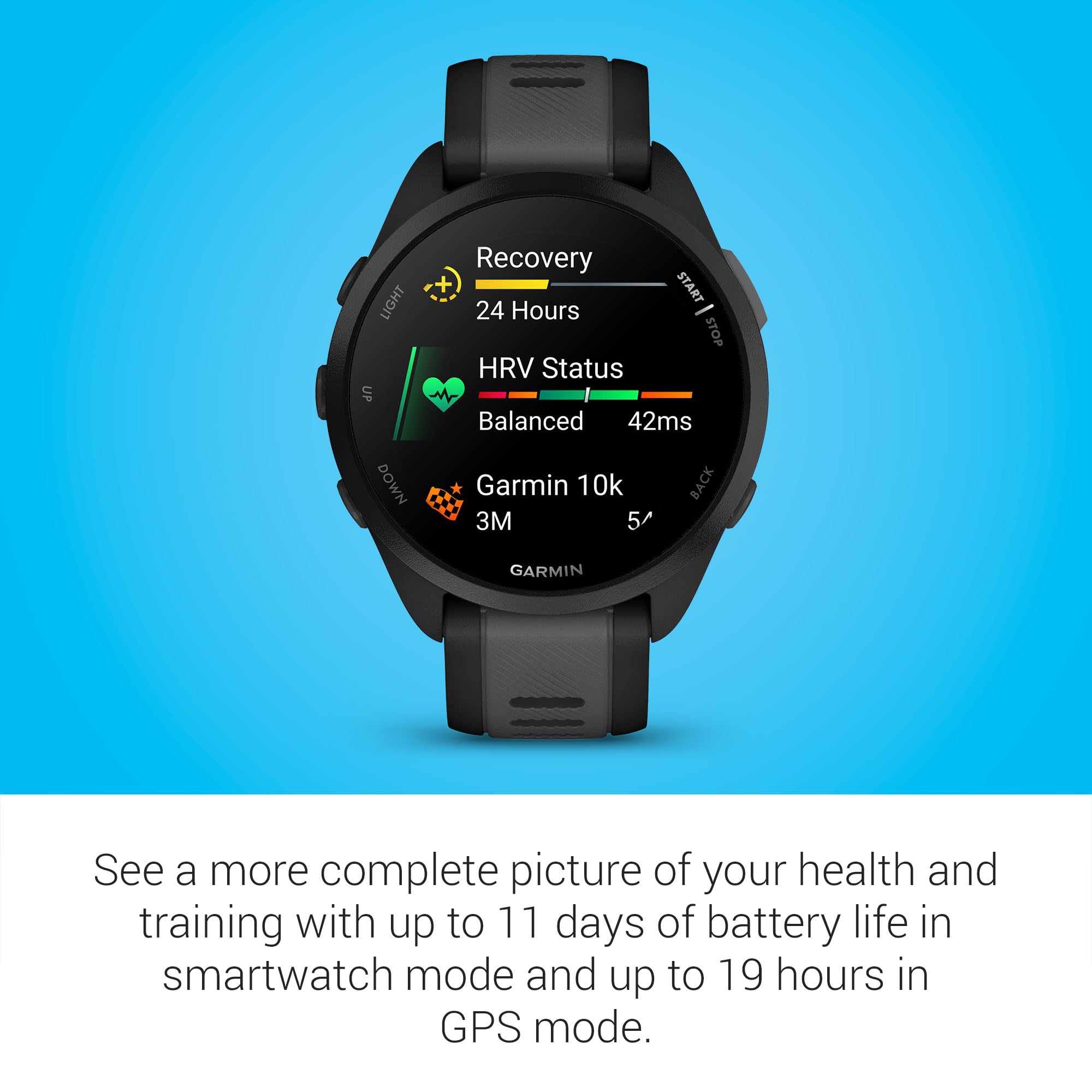 Garmin Forerunner 165 Running Smartwatch With AMOLED Display