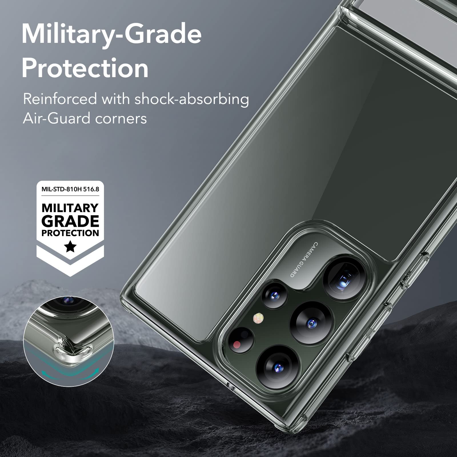 Samsung Galaxy S24 Ultra Armor Case with Screen Protector